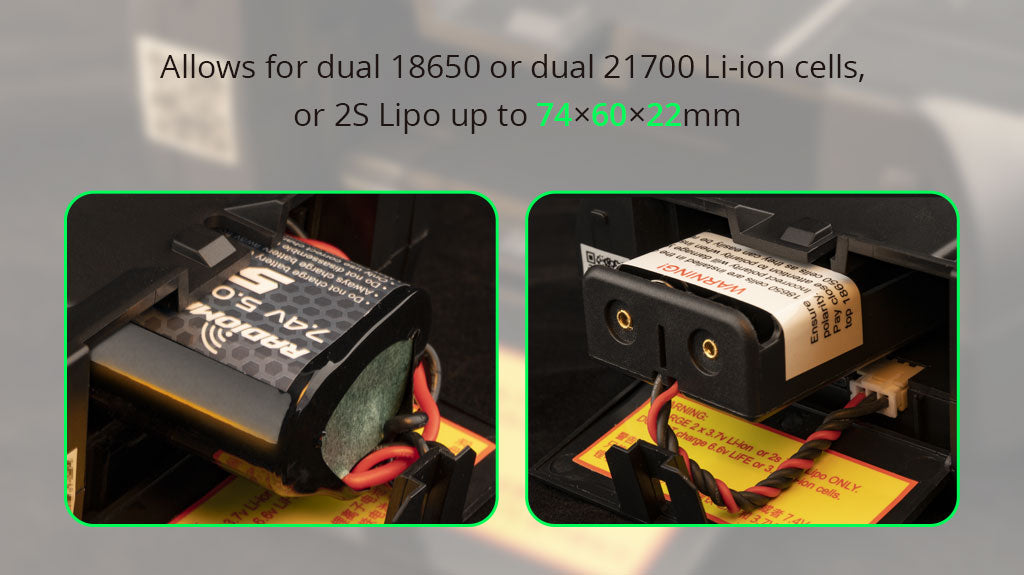 TX12 MK2 battery options