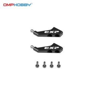 OSHM4128B OMP M4 EXP Main Rotor Grip Arm Set Black