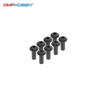 OSHM7099 OMP M5, M6, M7 Button Head Screw (Half Thread) M3x8