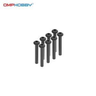 OSHM7100 OMP M7 Button Head Screw (Half Thread) M3x22