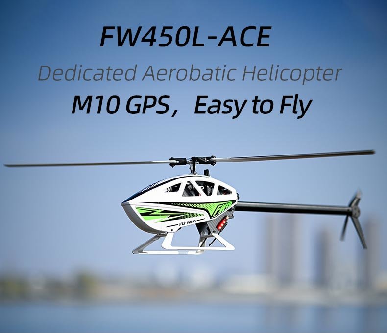 Flywing FW450L V3 ACE GPS Stabilized RC Helicopter 450L RTF