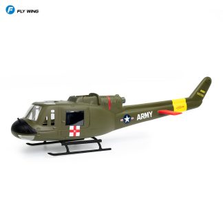 Flywing FS70 UH-1 V4 Fuselage - Olive Green
