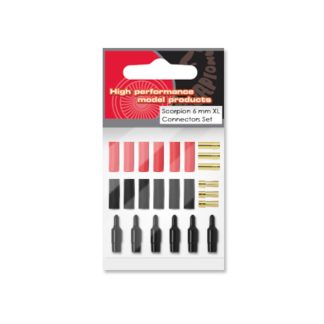 Scorpion 6mm XL Connectors Set Motor + ESC