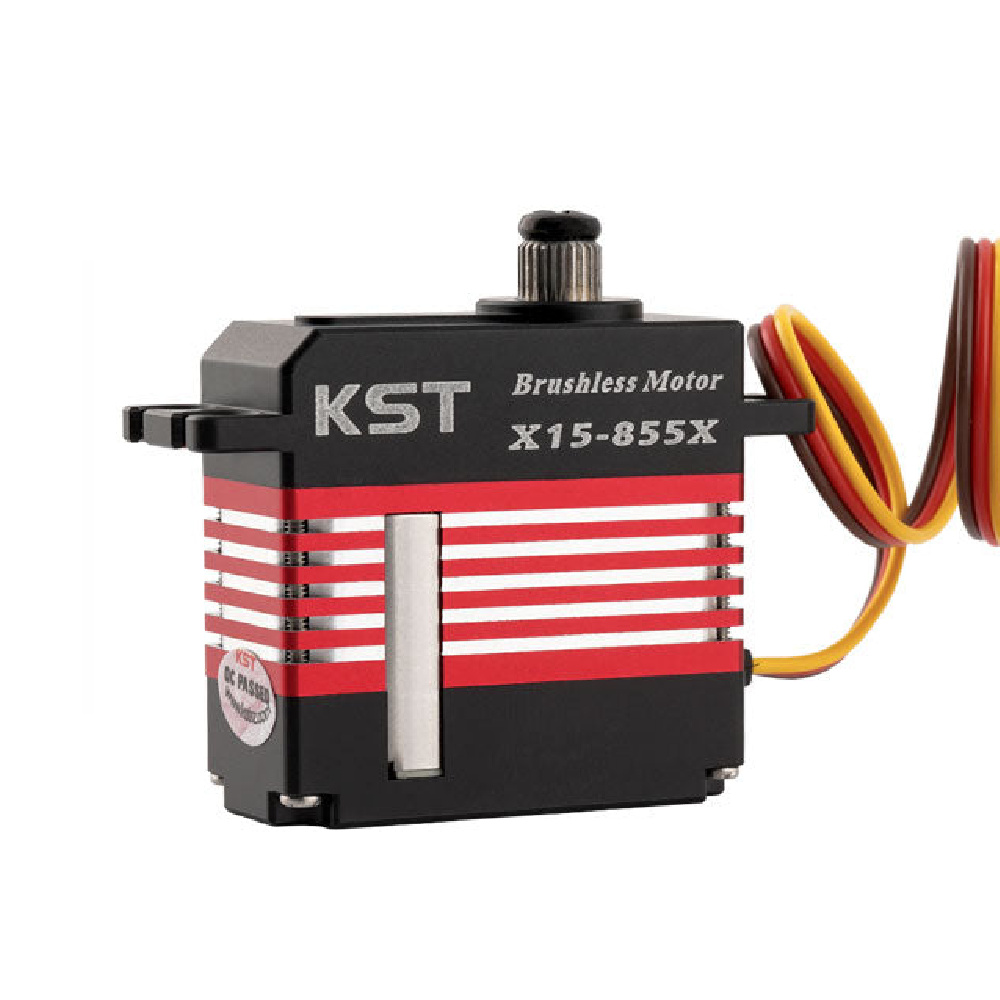 KST X15-855X HV Mini Digital Tail Servo 15Kg 0.05s 480-570 Helis