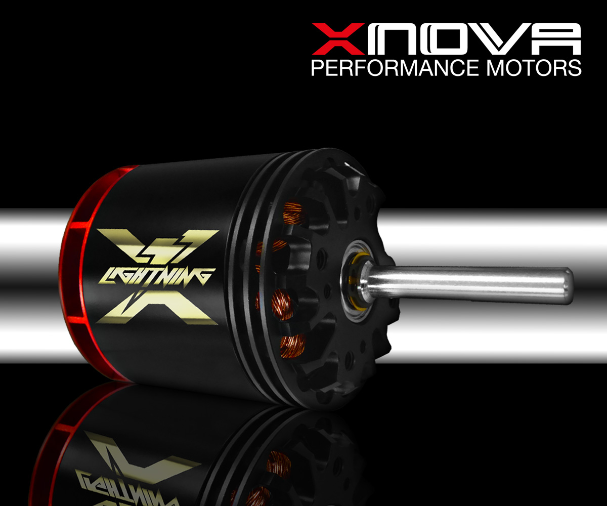 Xnova Lightning 4030-560kv Motor 6800W (12S) Shaft A, OMP M6, PIUMA, DNAMIC - Billede 4