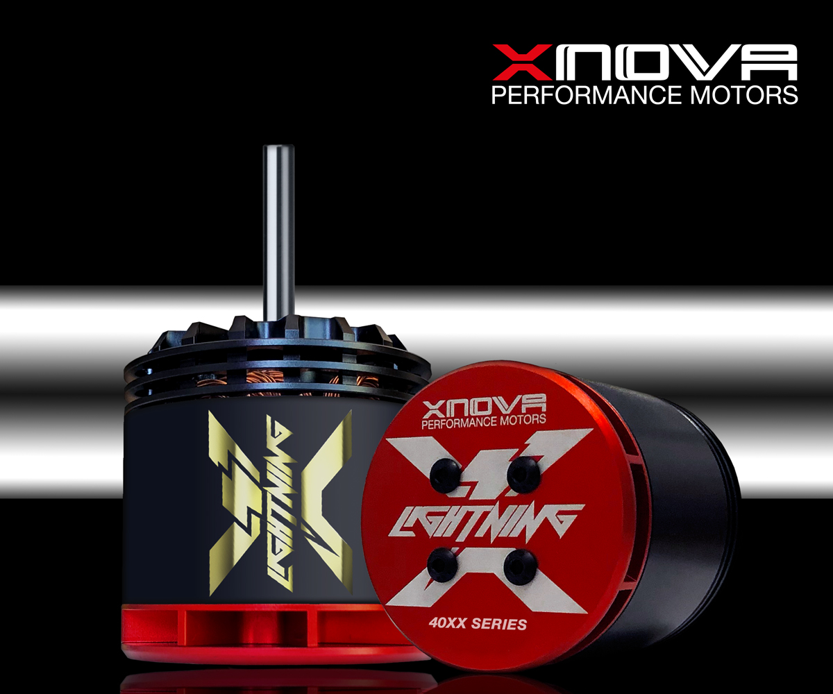 Xnova Lightning 4030-560kv Motor 6800W (12S) Shaft A, OMP M6, PIUMA, DNAMIC - Billede 2