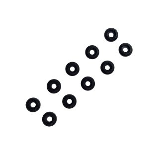 SAB H0255BM-S Aluminum Finishing Washer M2.5 Black Matte