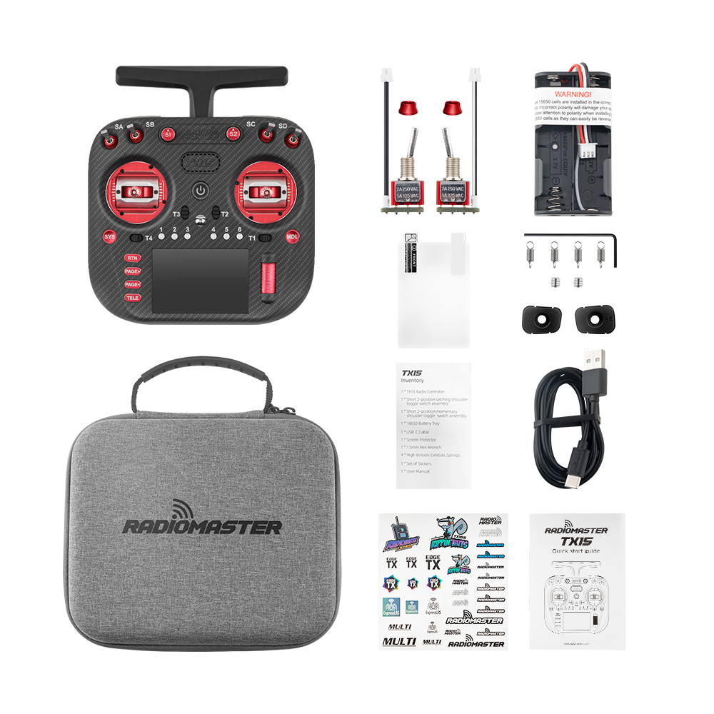 Radiomaster TX15 MAX Radio Controller AG02 ELRS M2 LBT – Bild 13