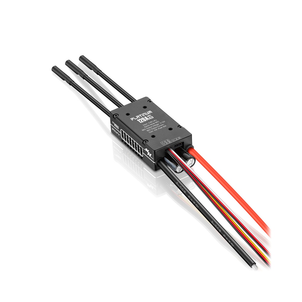 Hobbywing Platinum 120A v5 ESC 8S, SBEC 12V/10A - Image 5