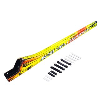 SAB H2473-S CF Tail Boom Yellow