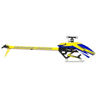 Tron 7.0 DNAMIC Pro Helicopter Kit - Shock Blue Neon Yellow