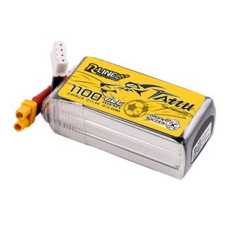 Tattu R-Line 1100mAh 11.4V 60C 3S1P Lipo Battery XT30 OMP M2 V3