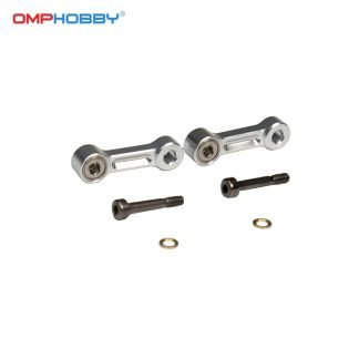OSHM2476 OMP M2 V3 Sport Swashplate Driver Arm (Silver)