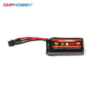 OSHM1256 OMP M1 V3 Pro - LiPo HV Battery - 7.6V 2S 400mAh 50C