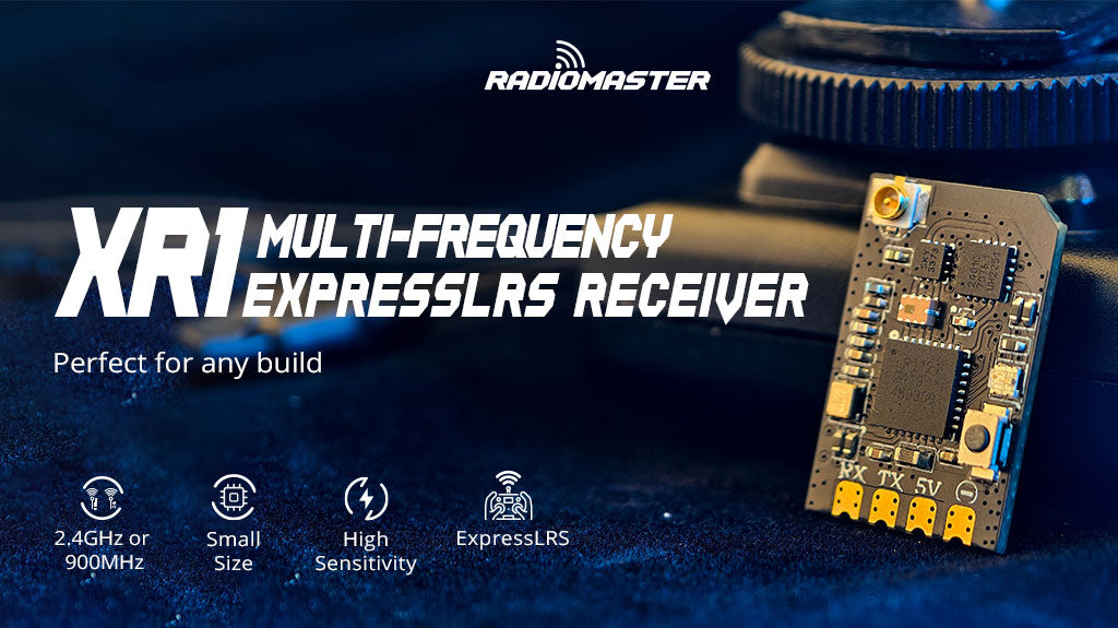 XR1 Nano Multi-Frequency ExpressLRS Receiver