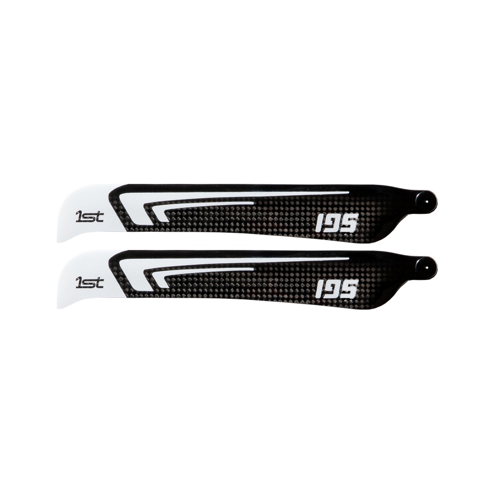 1st Carbon Fiber Main Blades CFK 195mm FBL - OriginHobbies